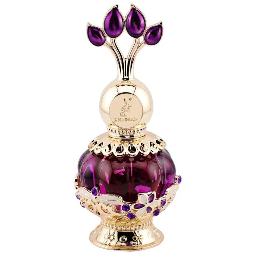 Khadlaj Purple Musk Concentrated Perfume Oil for Women 0.67 oz / 20 ml - New